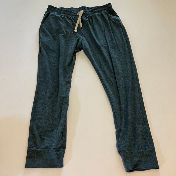 True Classic heather blue black jogger pant L - Picture 2 of 9